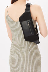 Apple Leather&OrganicCotton Crossbodybag