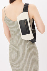 Apple Leather&OrganicCotton Crossbodybag