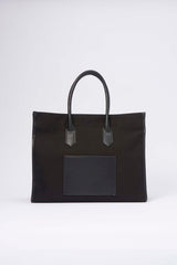 Apple Leather&OrganicCotton Tote bag
