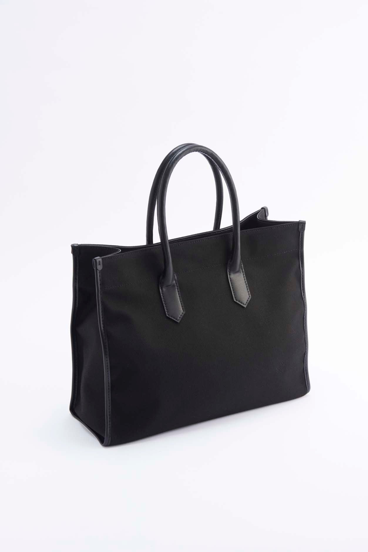 Apple Leather&OrganicCotton Tote bag