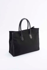 Apple Leather&OrganicCotton Tote bag
