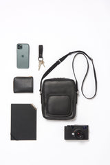 Cactus Leather CrossbodyBag (square)