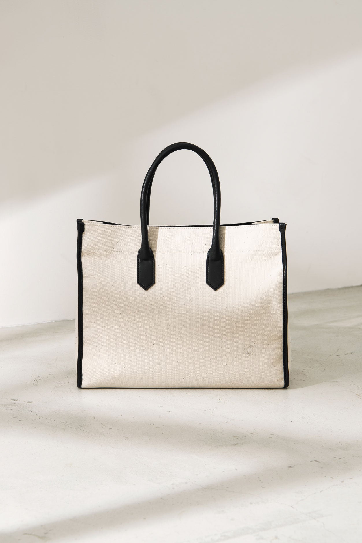 Apple Leather&OrganicCotton Tote bag