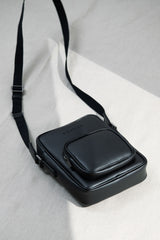 Cactus Leather CrossbodyBag (square)