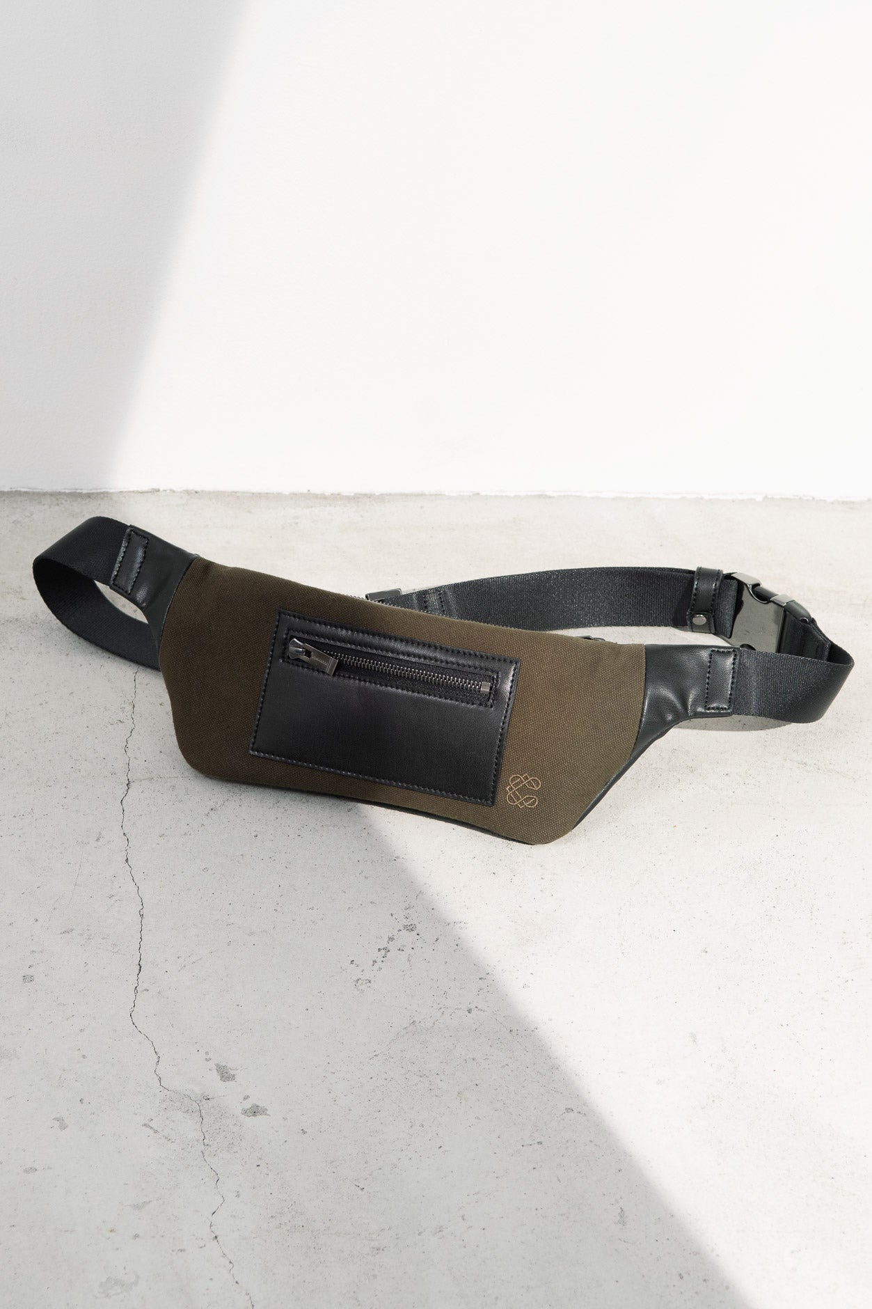 Apple Leather&OrganicCotton Crossbodybag
