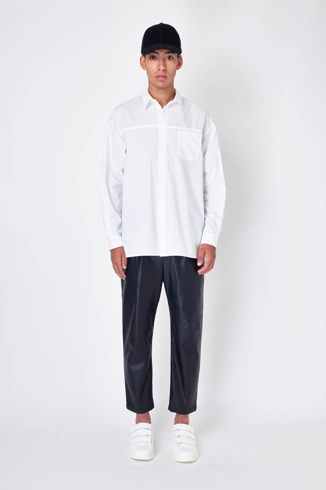 Drop shoulder shirt