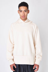 High-gauge double air oversized hoodie