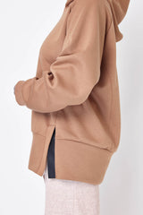 High-gauge double air oversized hoodie
