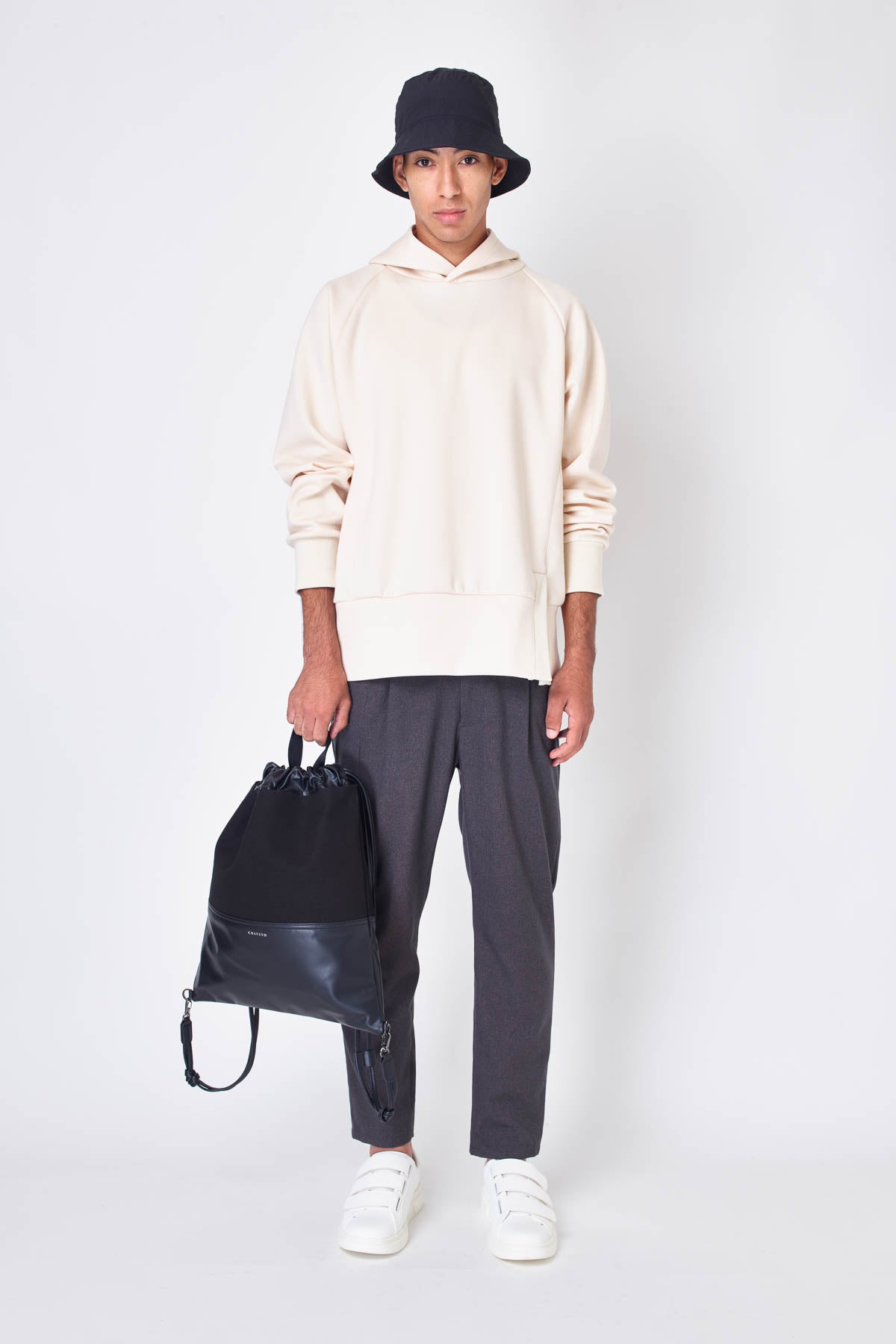 Apple leather crossover organics knapsack