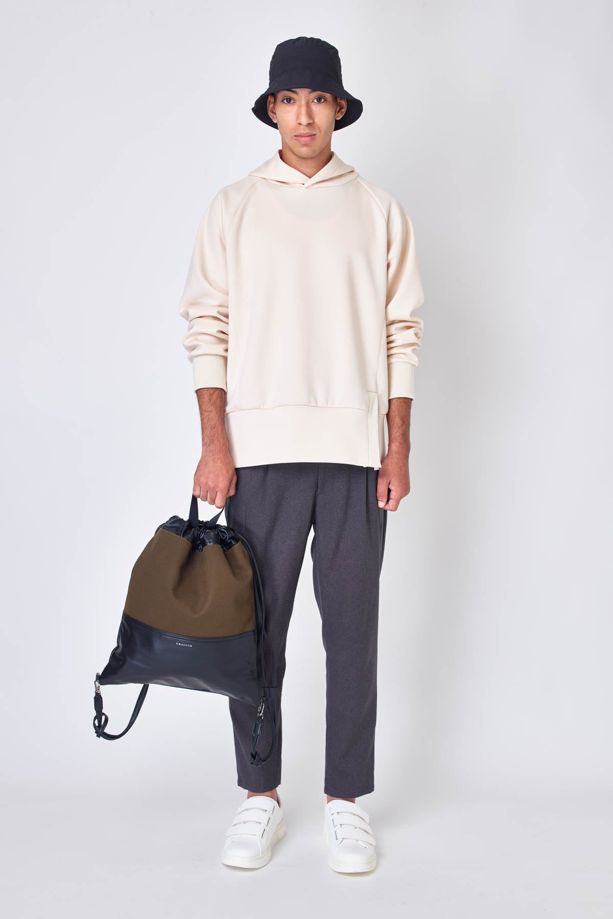 Apple leather crossover organics knapsack