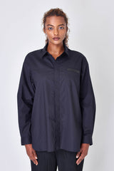 Drop shoulder shirt