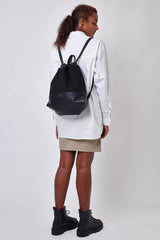 Apple leather crossover organics knapsack