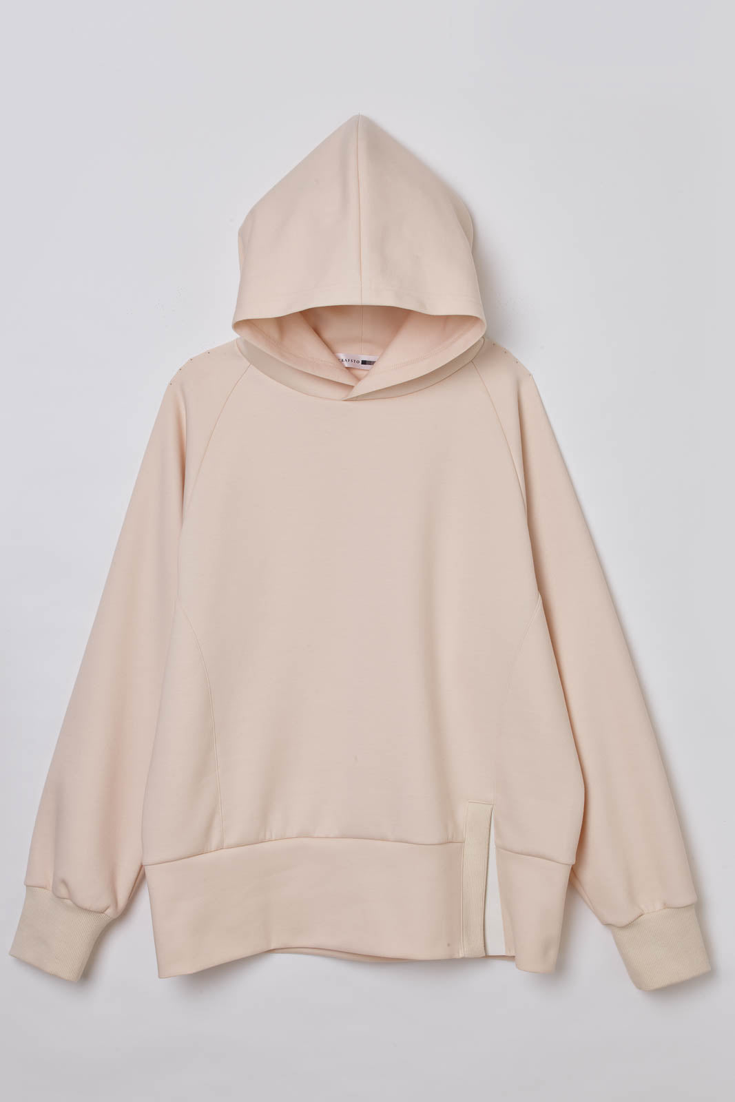 High-gauge double air oversized hoodie