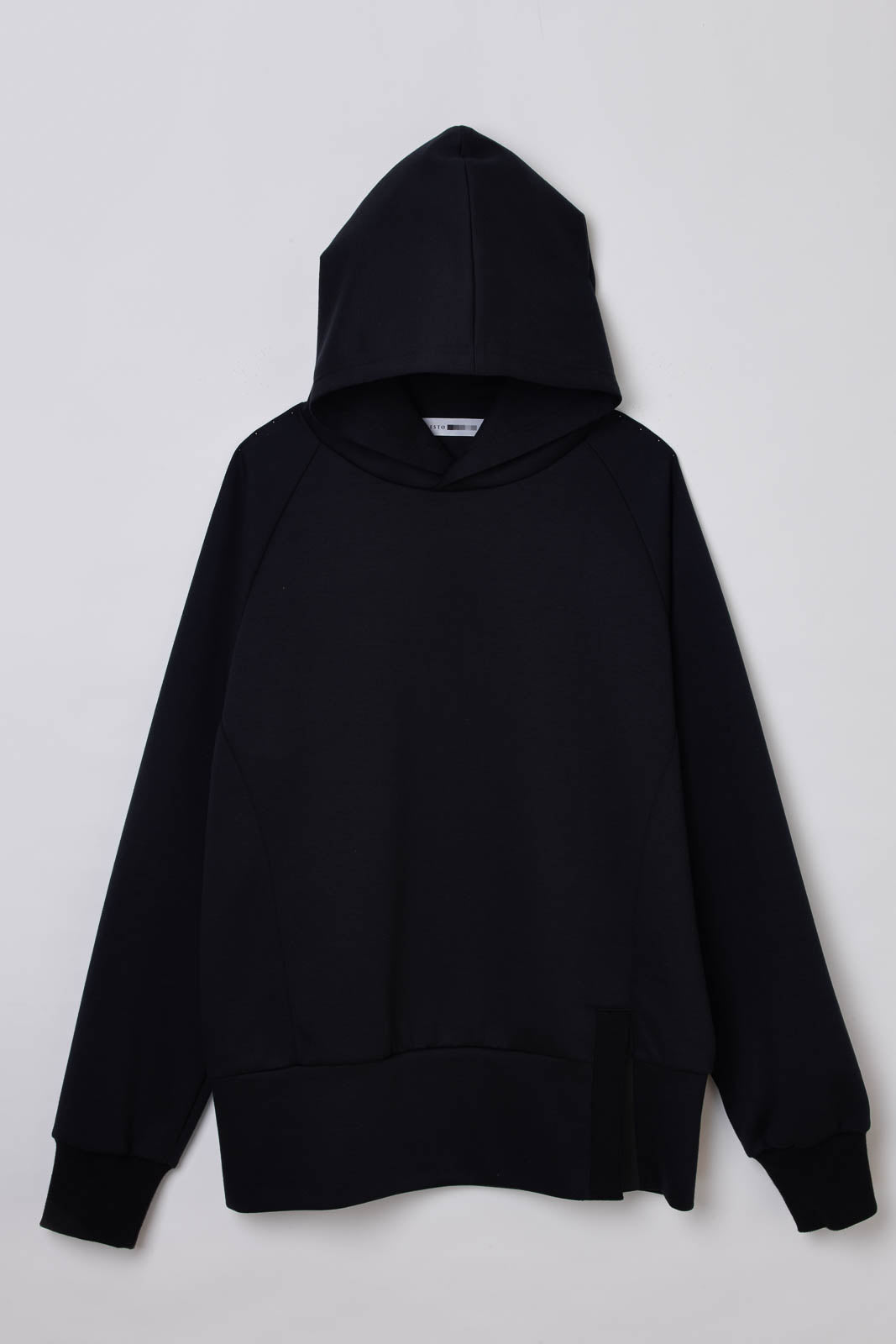 High-gauge double air oversized hoodie