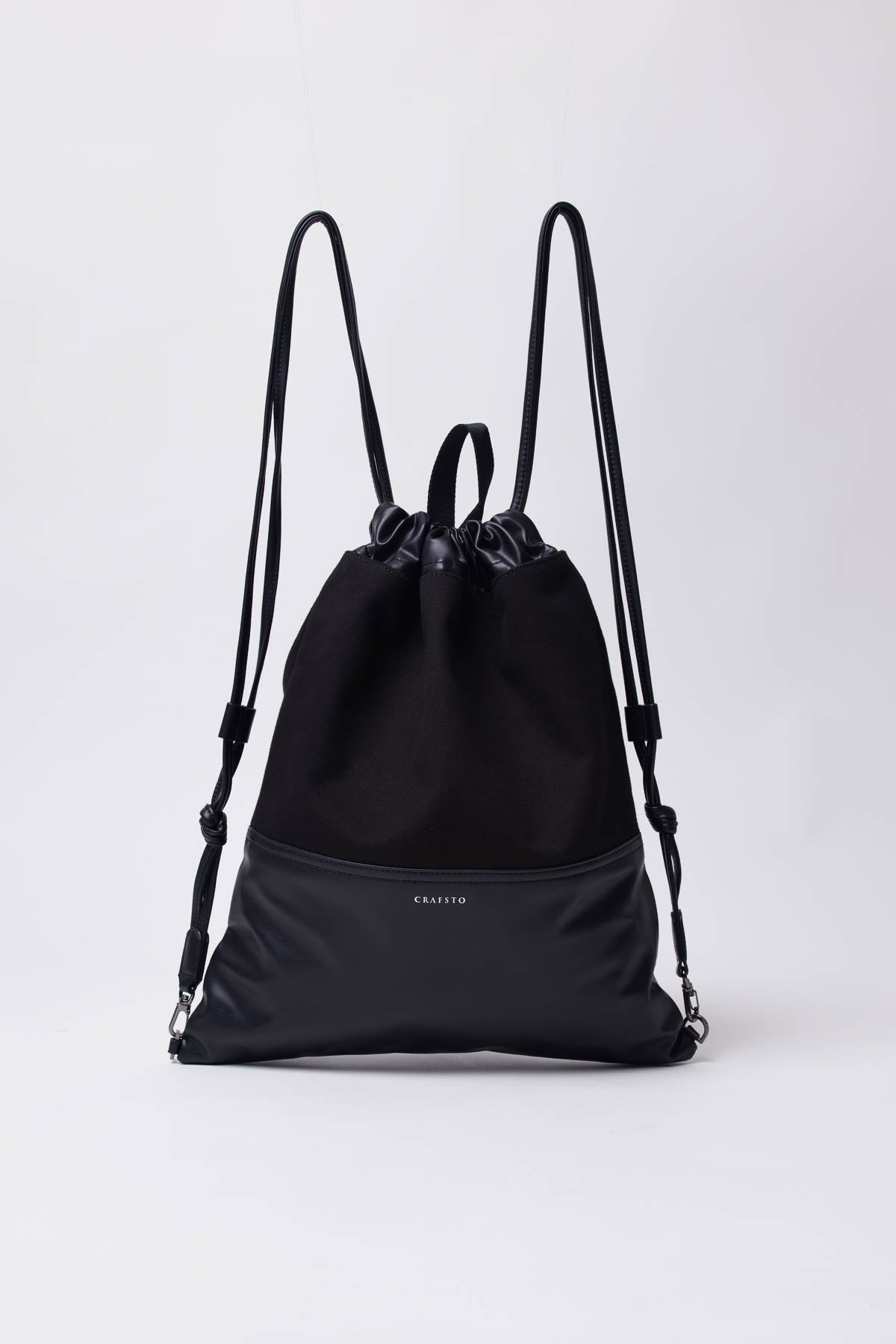 Apple leather crossover organics knapsack