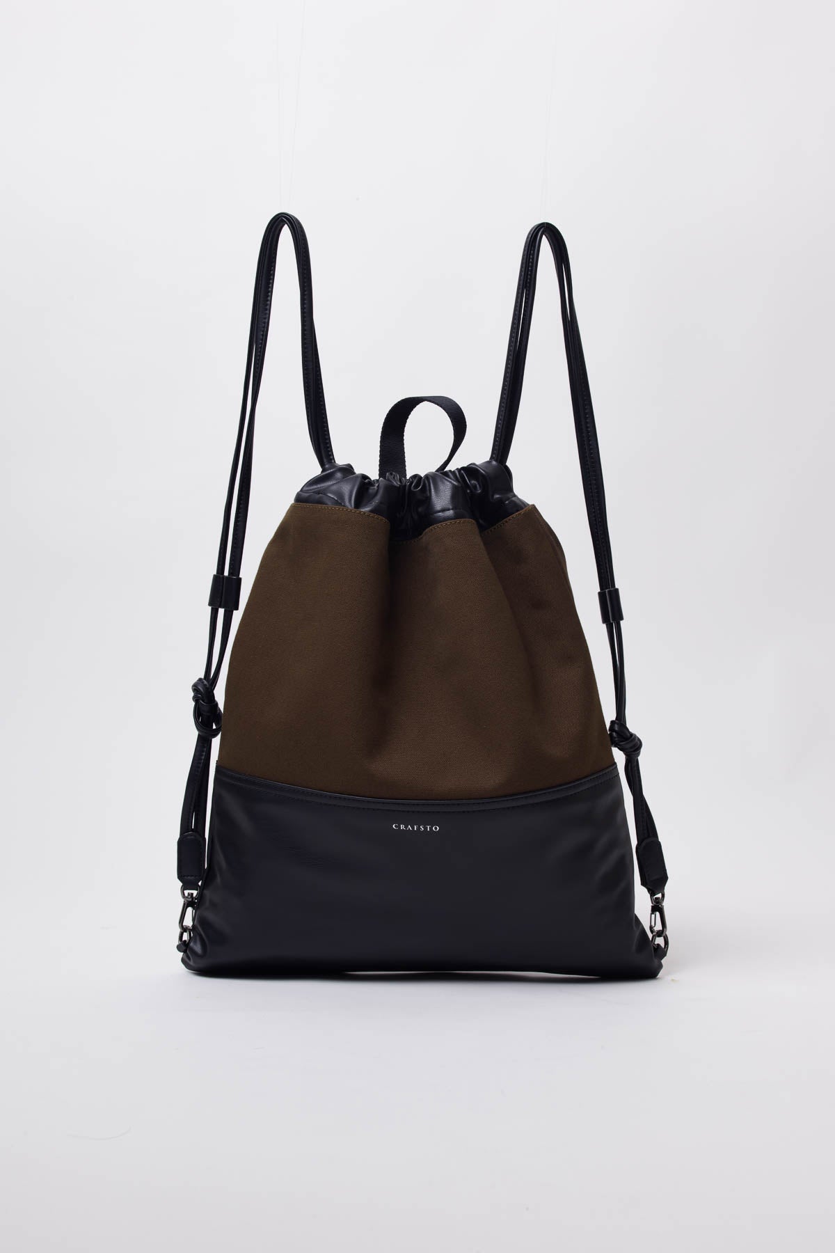 Apple leather crossover organics knapsack