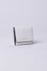 Cactus leather tri-fold wallet
