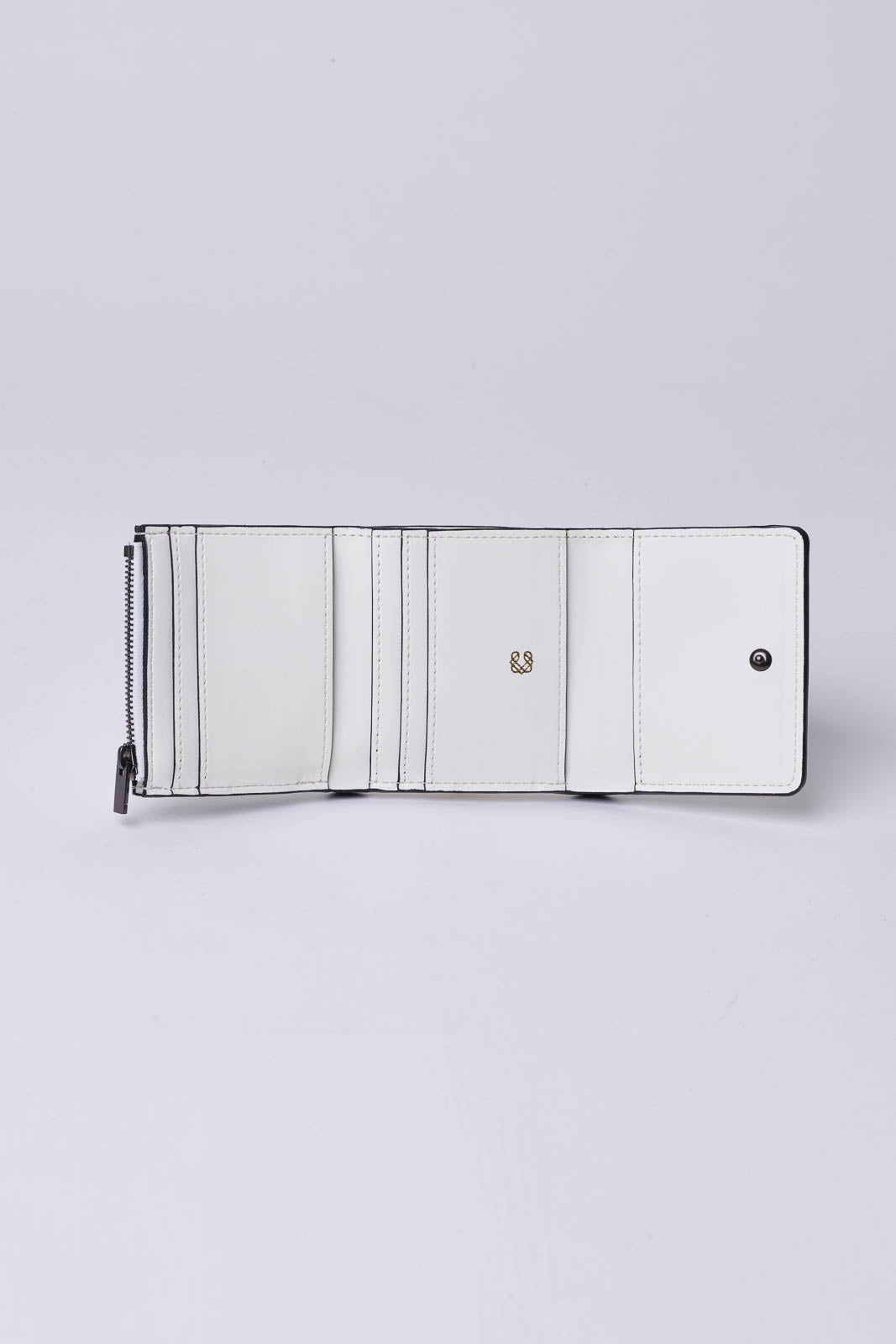 Cactus leather tri-fold wallet