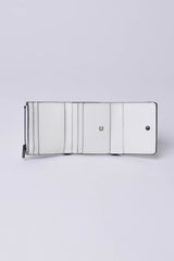 Cactus leather tri-fold wallet