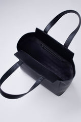 Cactus leather horizontal tote bag