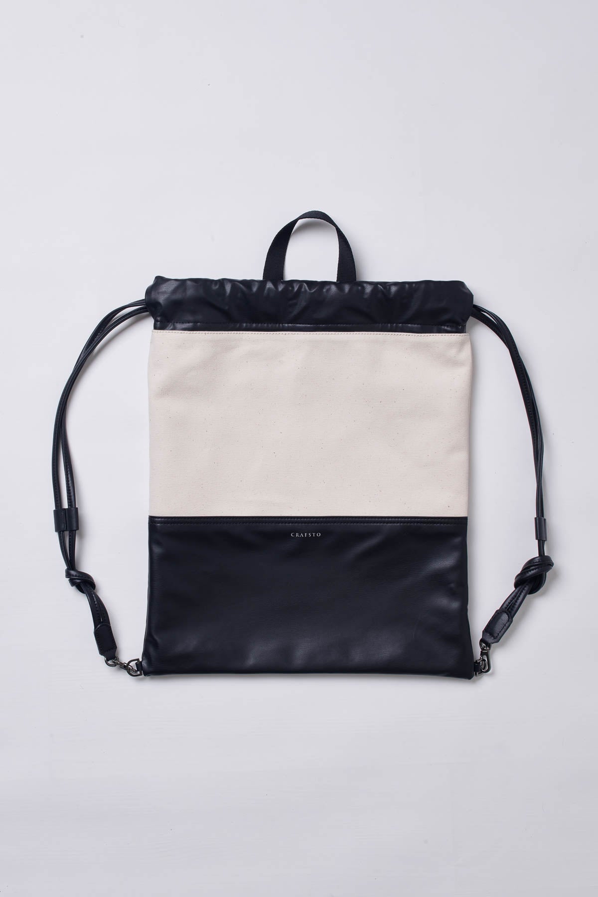Apple leather crossover organics knapsack