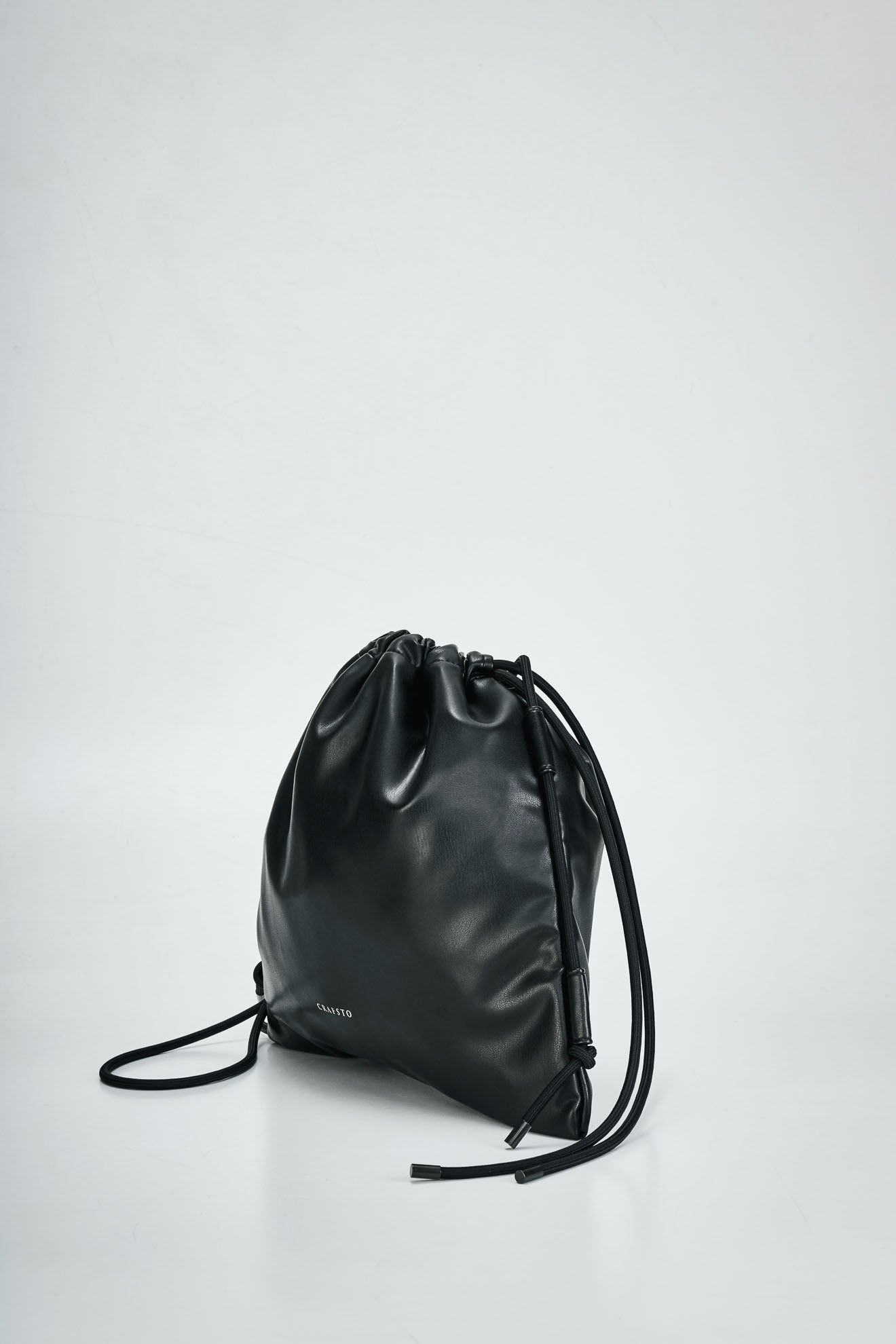 Recycled ECO Leather Drawstring Bag