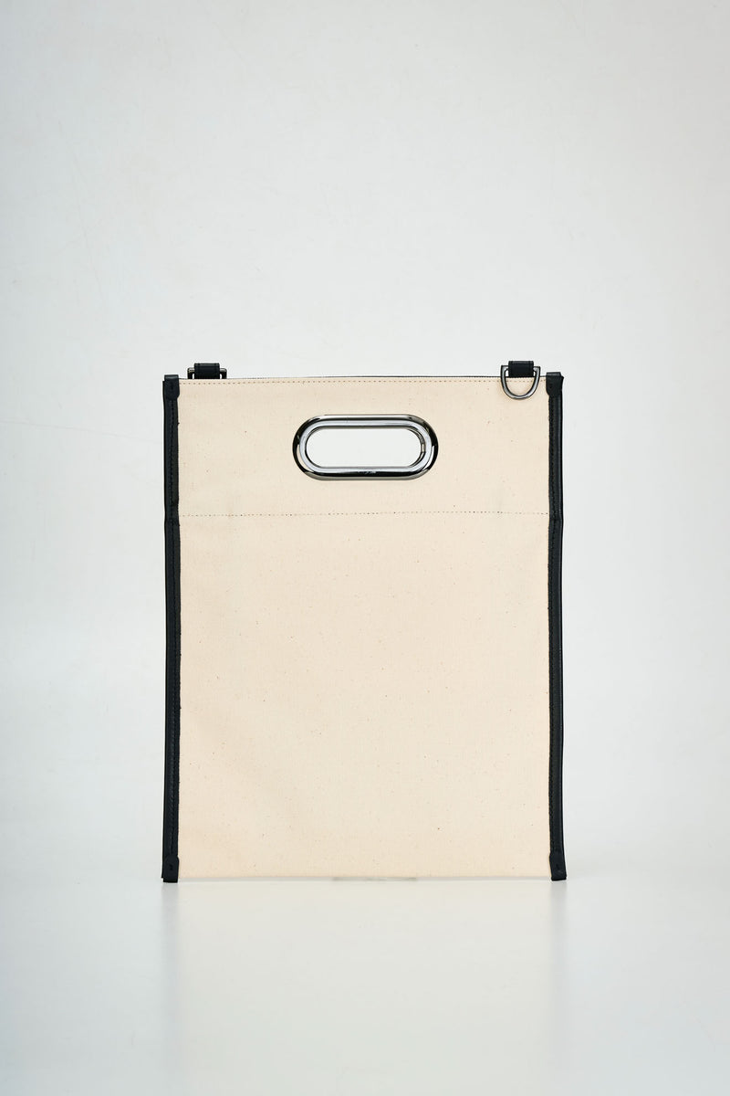 Organic Cotton x Apple Leather Record Bag