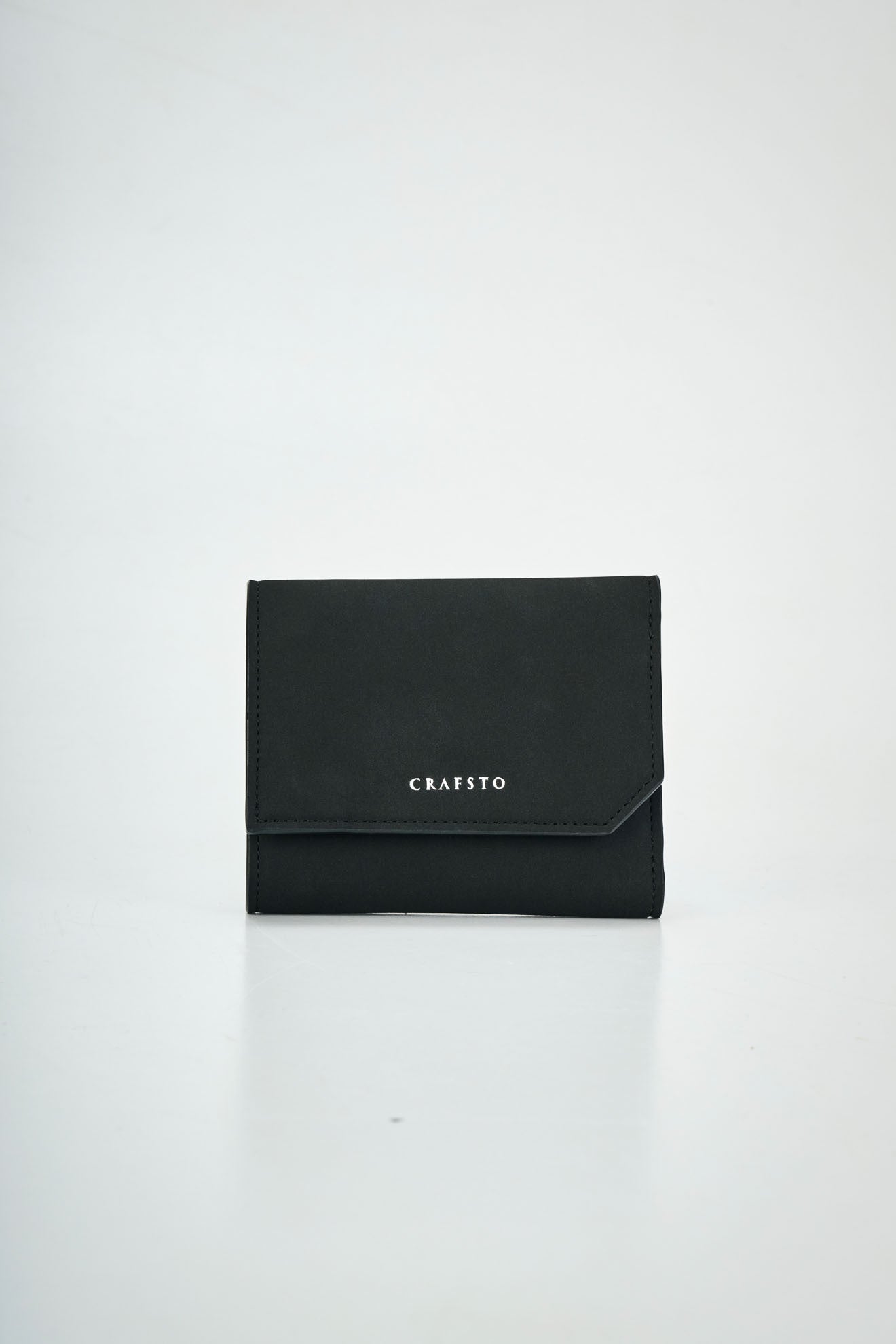 Corn Leather Graphic Trifold Wallet