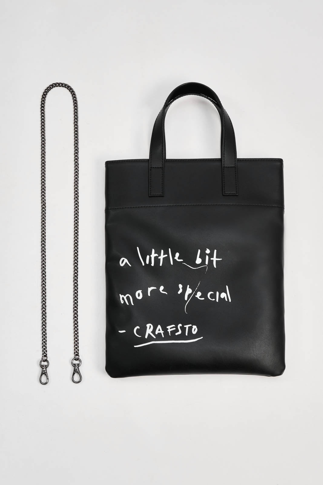 Cactus Leather Graphic Lesson Bag