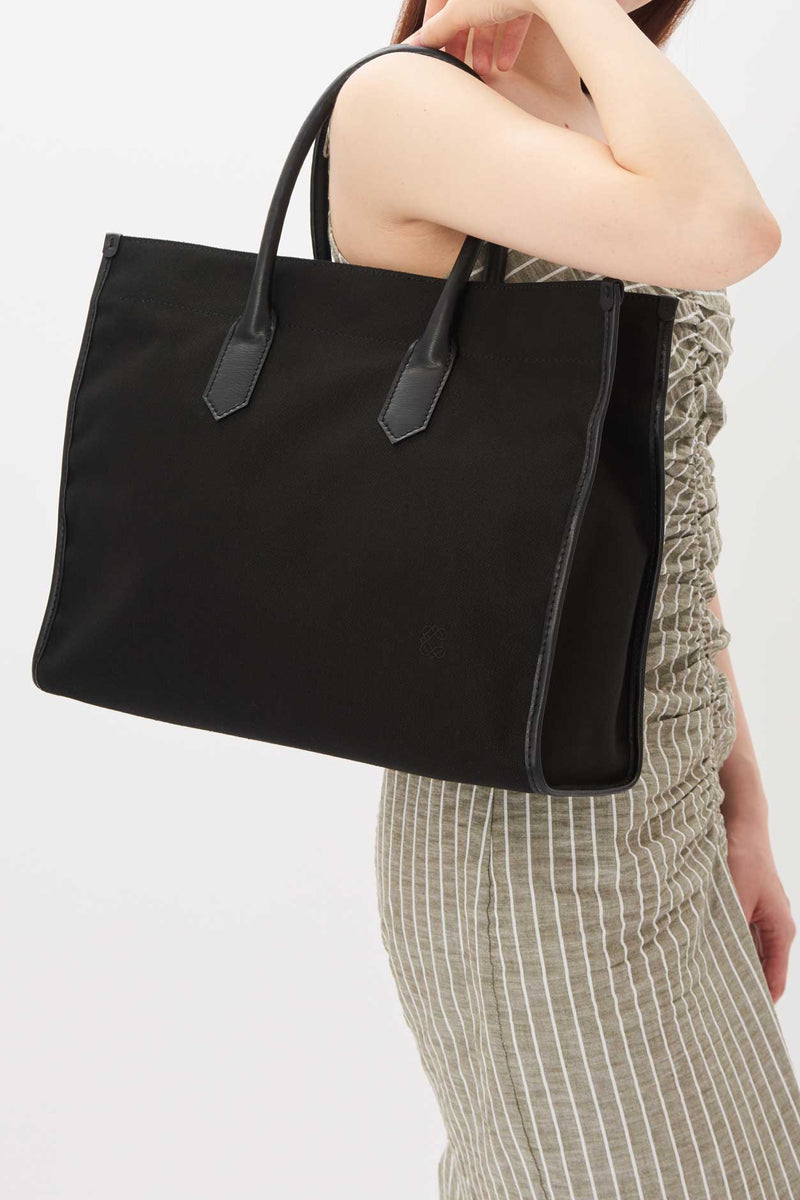 Apple Leather&OrganicCotton Tote bag | CRAFSTO