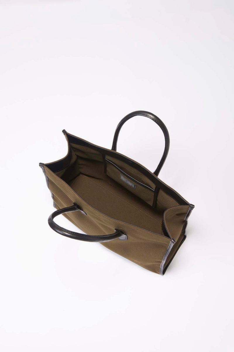Apple Leather&OrganicCotton Tote bag