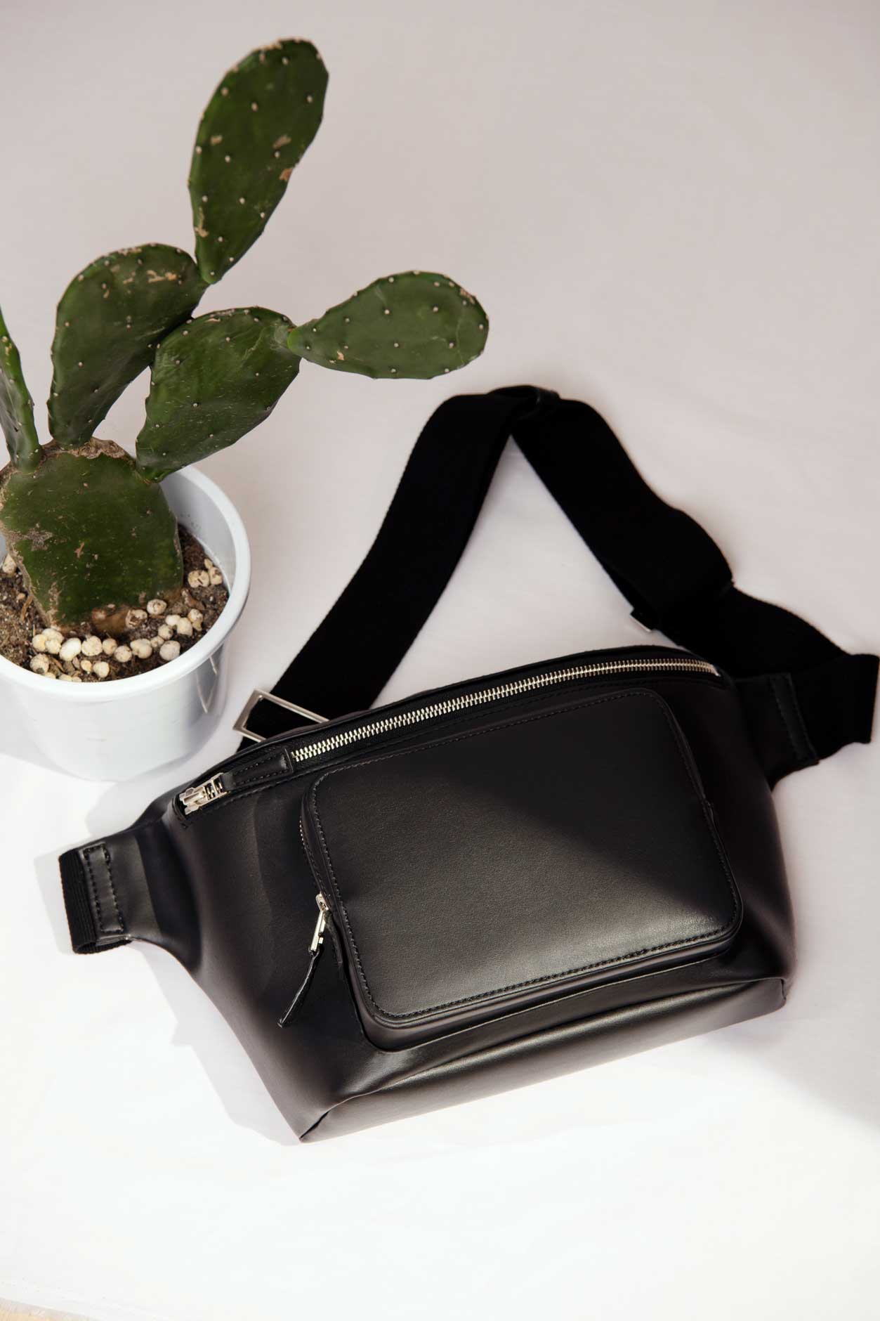 Cactus Leather Crossbody Bag